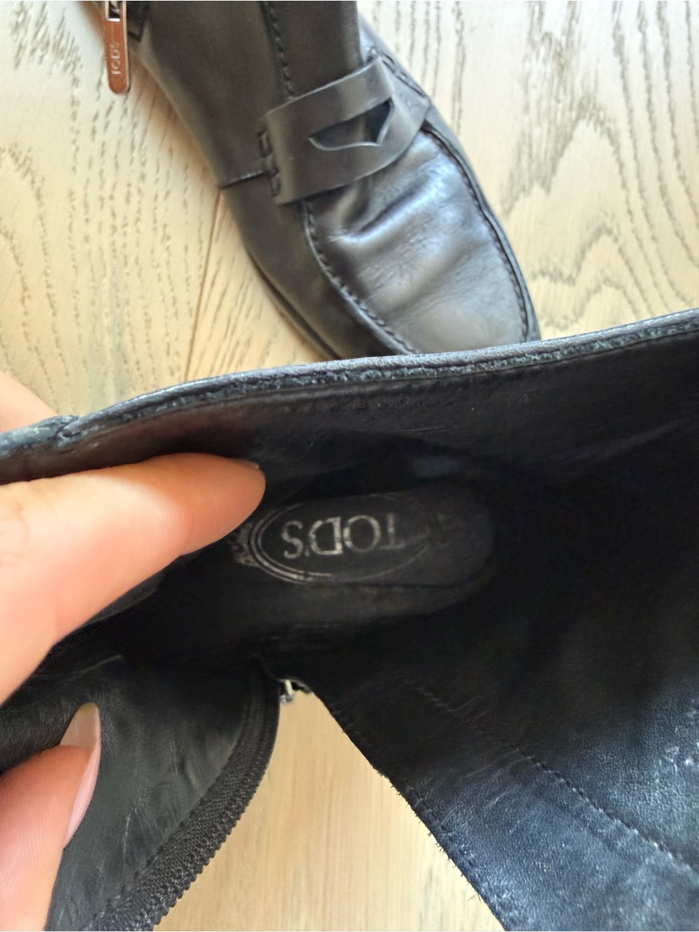 Tods leather boots - Picture 5 of 6